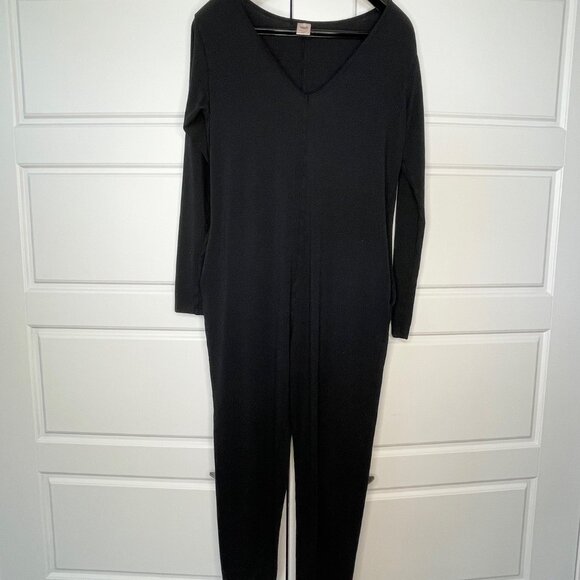 Smash + Tess Black Long‑Sleeve Romper (Small) - Picture 3 of 6